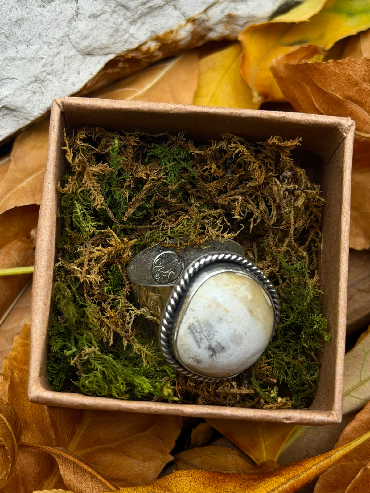 illinois glacial wide band ring