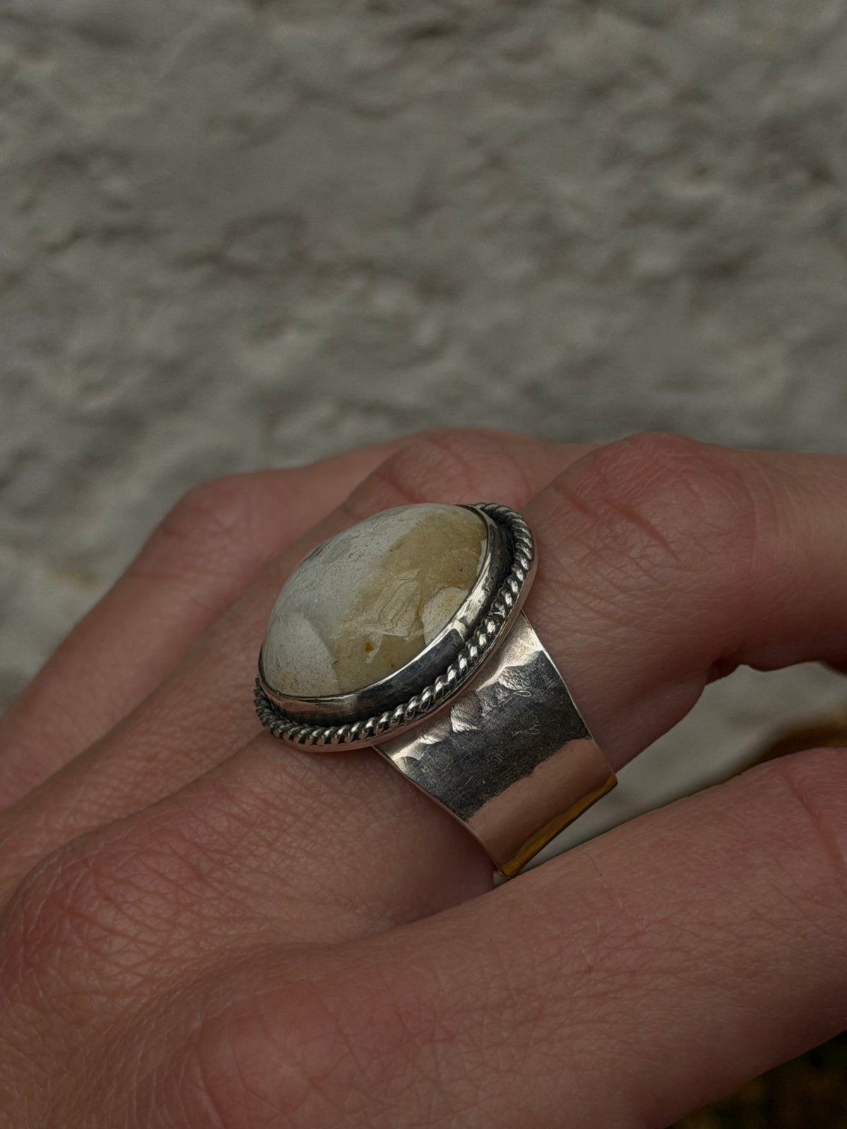 illinois glacial wide band ring