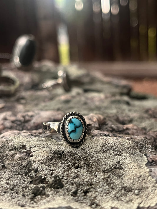 kingman turquoise ring