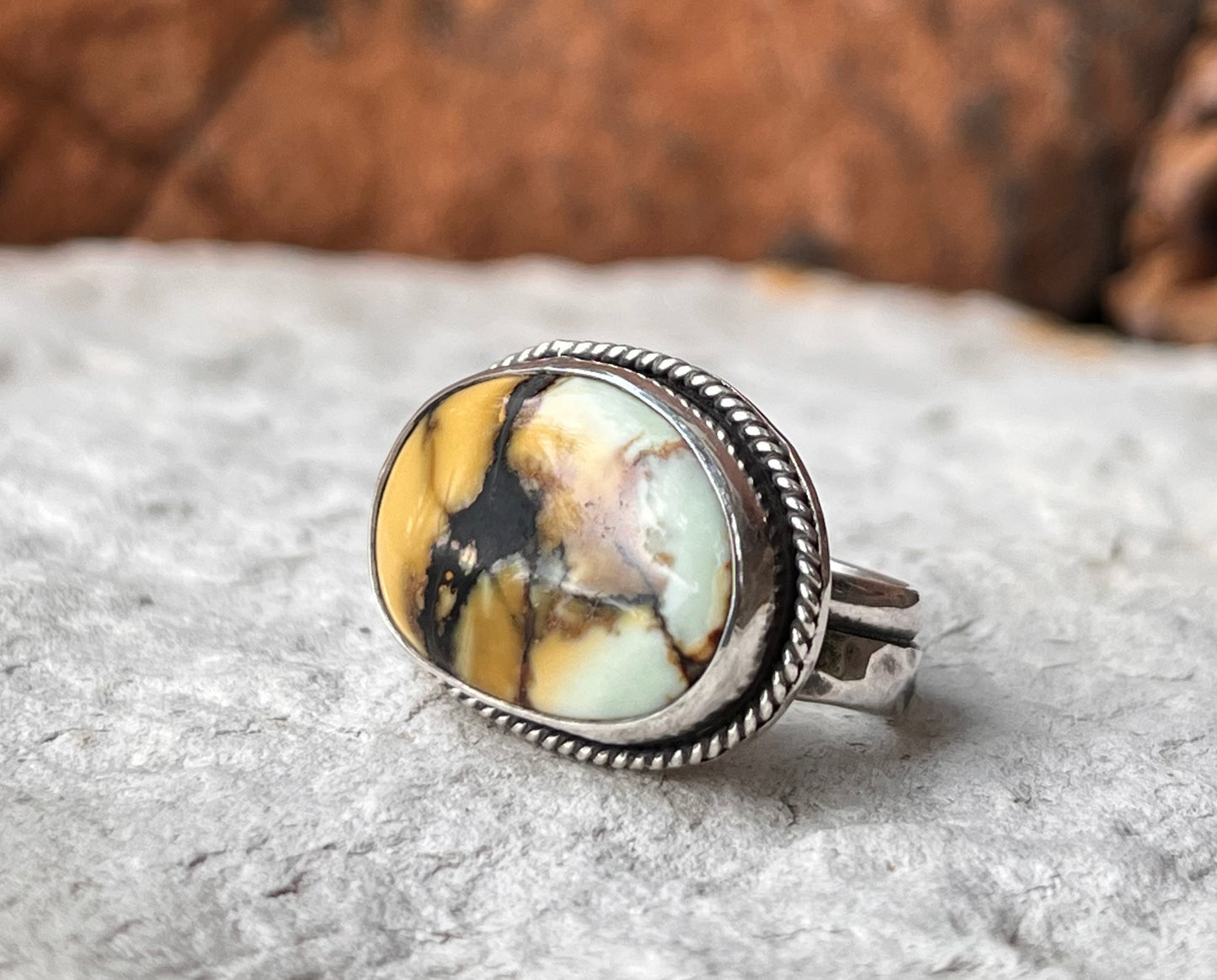 aloe mountain oval ring